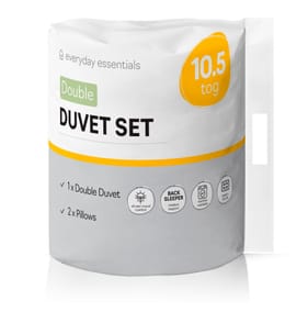 Everyday Essentials Double Duvet Set 10.5 Tog