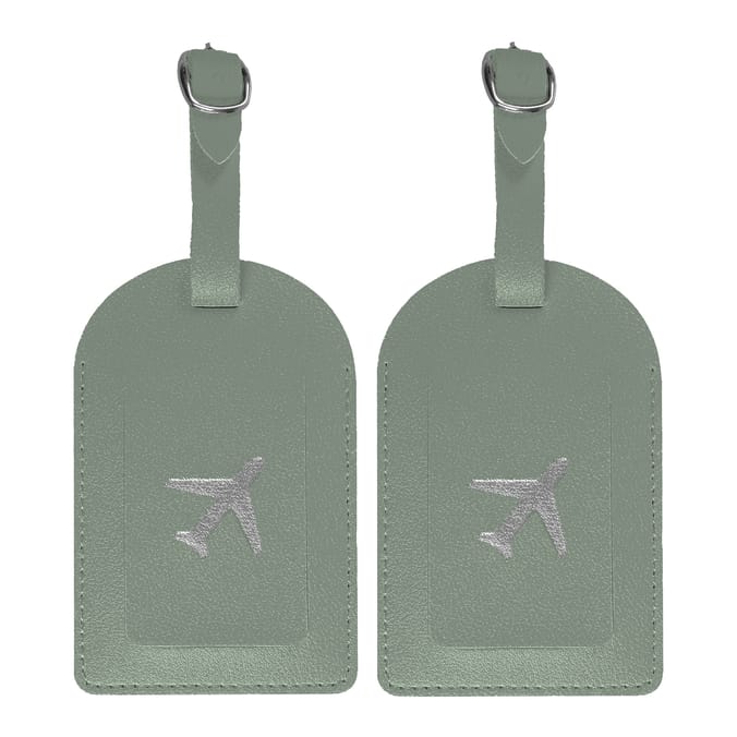 TravelShop Luggage Tags - Green