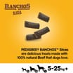 Pedigree Ranchos 4 Adult Dog Treats Beef 60g x8