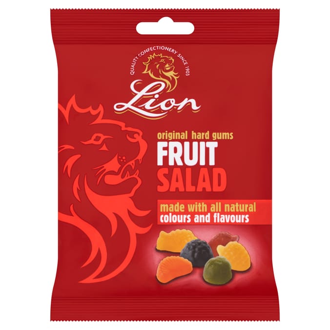 Lion Fruit Salad Original Hard Gums 190g