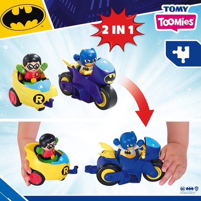 Tomy Toomies Batman 2 In 1 Batcycle