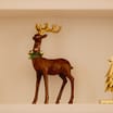 Winter Luxe Large Stag Decoration