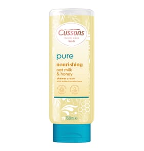 Cussons Pure Shower Cream 750ml - Oat Milk & Honey 