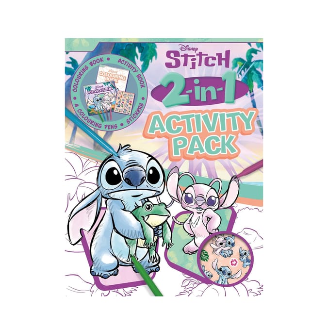Disney Stitch 2-In-1 Activity Pack