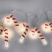 Festive Feeling 10 Warm White LED Candy String Light - Canes