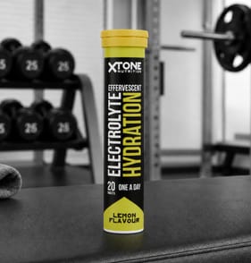  XTone Nutrition Electrolyte Hydration Effervescent Tablets 20s - Lemon