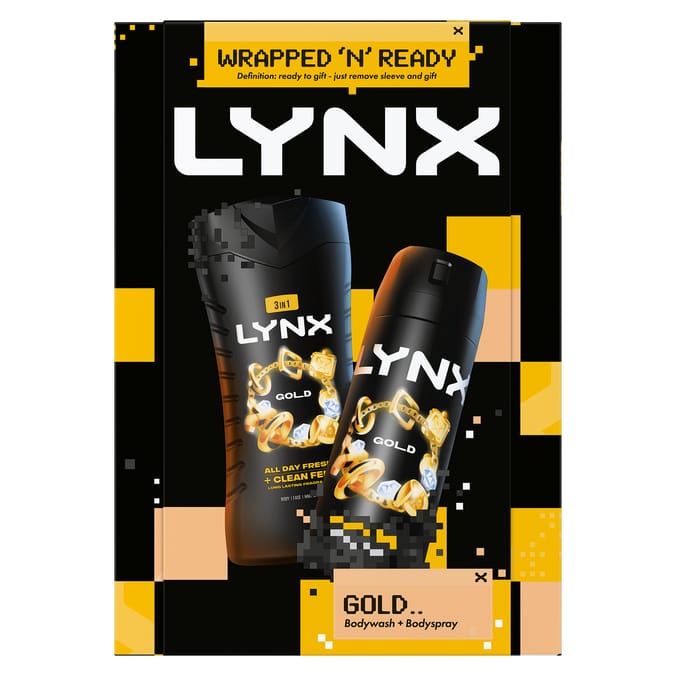 Lynx Duo Gift Set - Gold