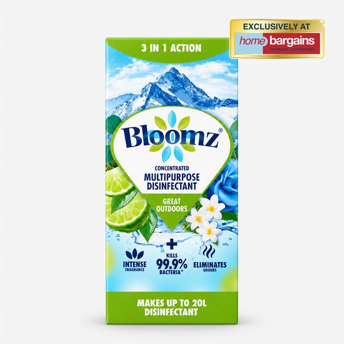 Bloomz Concentrated Multipurpose Disinfectant 500ml - Great Outdoors