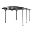 StoreMore Kingston Aluminium Curved Carport 10x16ft