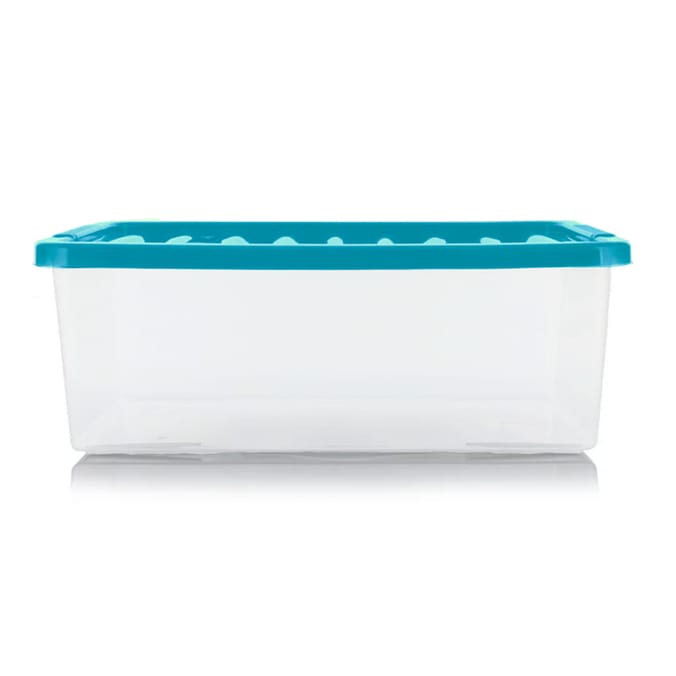 Home Utility 45 Litre Plastic Storage Box & Lid