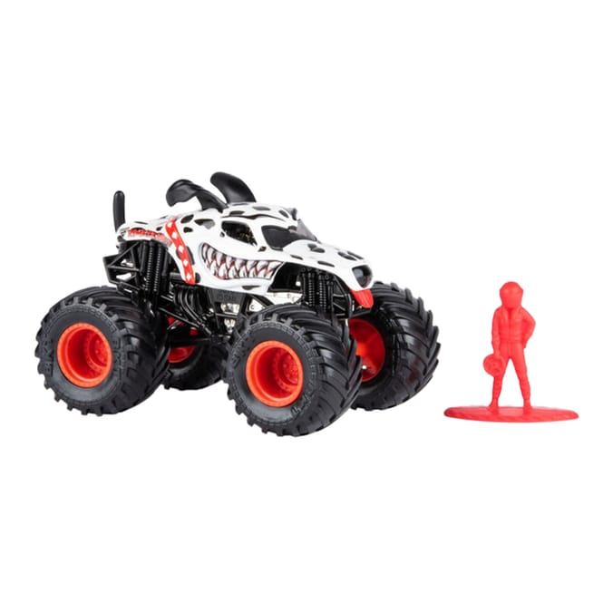 Monster Jam Official 1:64 Scale Die Cast Monster Truck - Monster Mutt Dalmatian