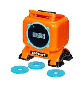 Spybots Clockbot Disc-Shooting Robot Alarm Clock