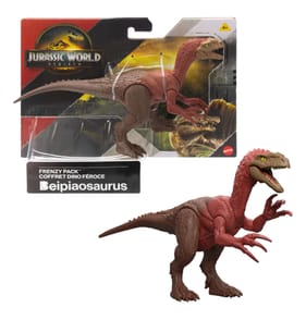  Jurassic World Rebirth Frenzy Pack Beipiasaurus Dinosaur Figure