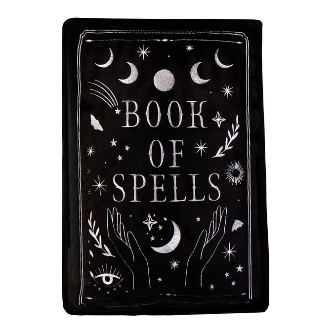 Mystic Midnight Book Of Spells Cushion