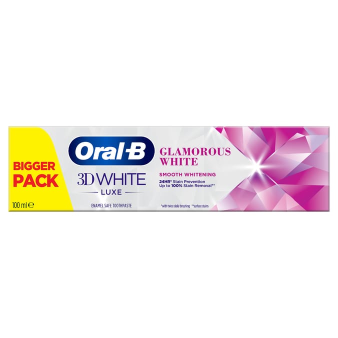 Oral-B 3D Glamourous White Toothpaste 100ml