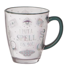 Hallow Scream Witches Glass Tea Mug