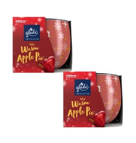 Glade Small Candle 120g - Warm Apple Pie x2