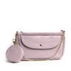 Jeff & Co by Jeff Banks Crocodile Bag with Coin Purse - Pink