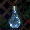 Firefly Hanging Crackle Bulb Solar Light