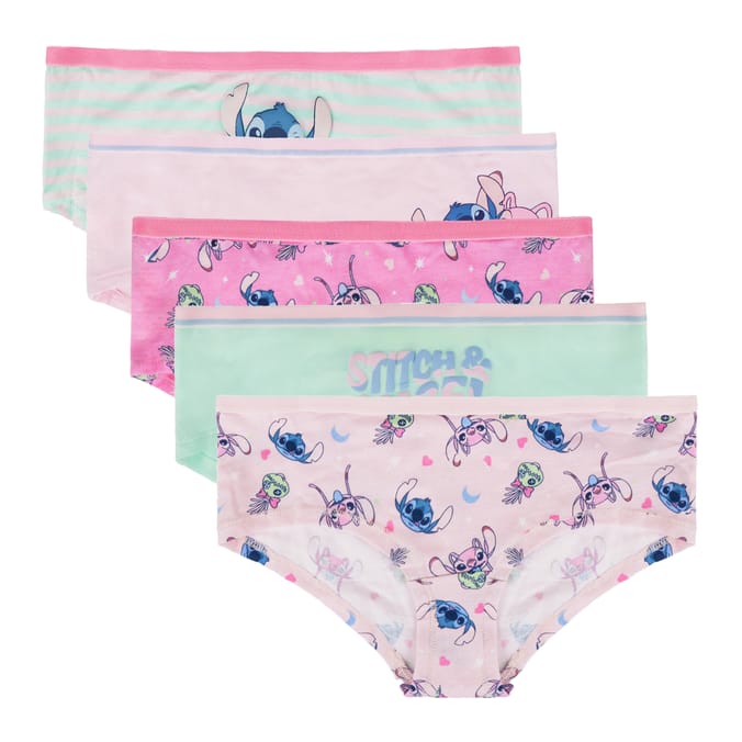 Disney Stitch Kids Briefs 5 Pack