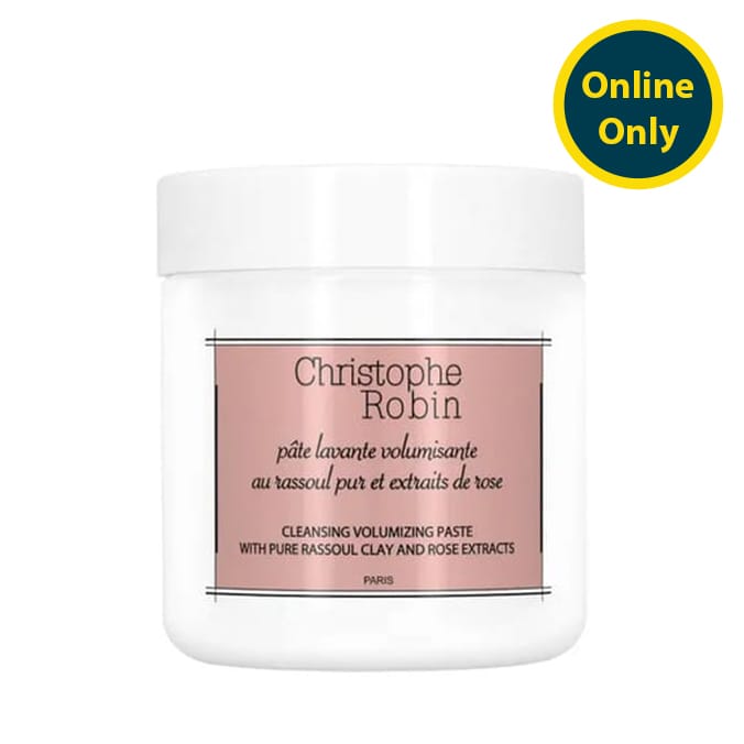 Christophe Robin Cleansing Volumising Paste With Pure Rassoul Clay And Rose Extracts 75ml