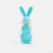 Hoppy Easter Flocked Rabbit 12"