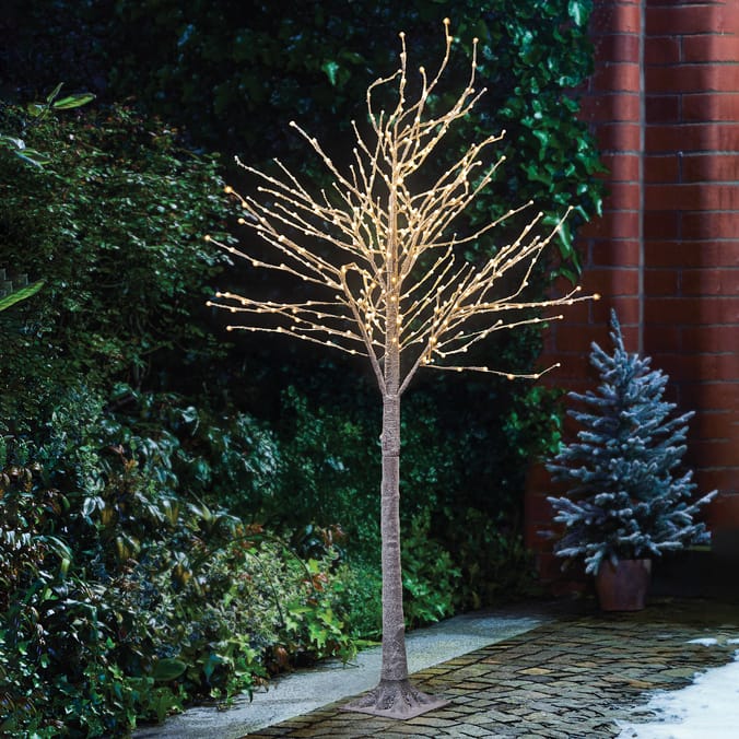 Prestige 1.8m LED Snowy Effect Twig Tree