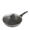 Kitchen 28cm Aluminium Wok With Lid