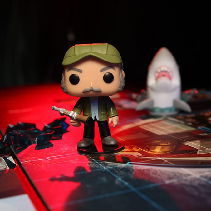 Funkoverse: Jaws 100 - Gioco Da Tavolo Di Strategia Espansione/Standalone Con 2 Funko Pop! Esclusivi