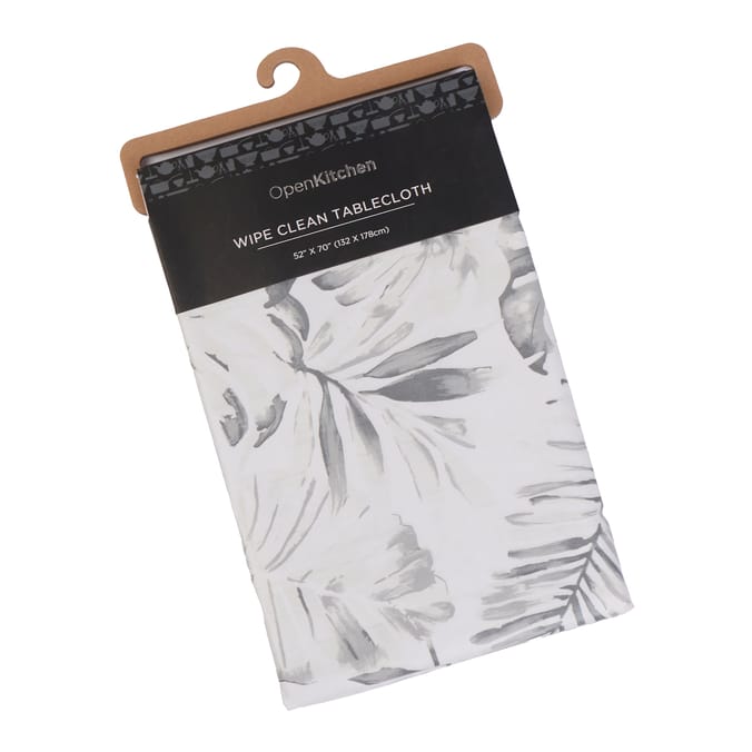 Open Kitchen Wipe Clean Tablecloth
