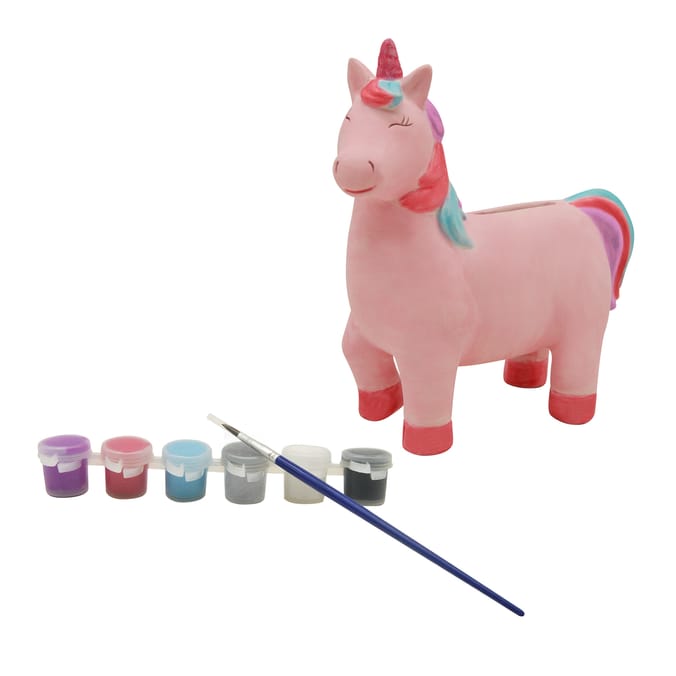 Craft Time Paint Your Own Unicorn Money Box