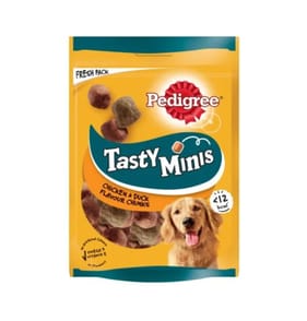 Pedigree Tasty Minis Chicken & Duck Flavour 130g x8