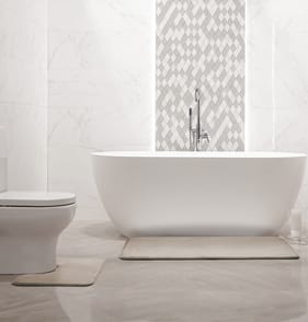 Home Collections Memory Foam Bath & Pedestal Mats - Natural