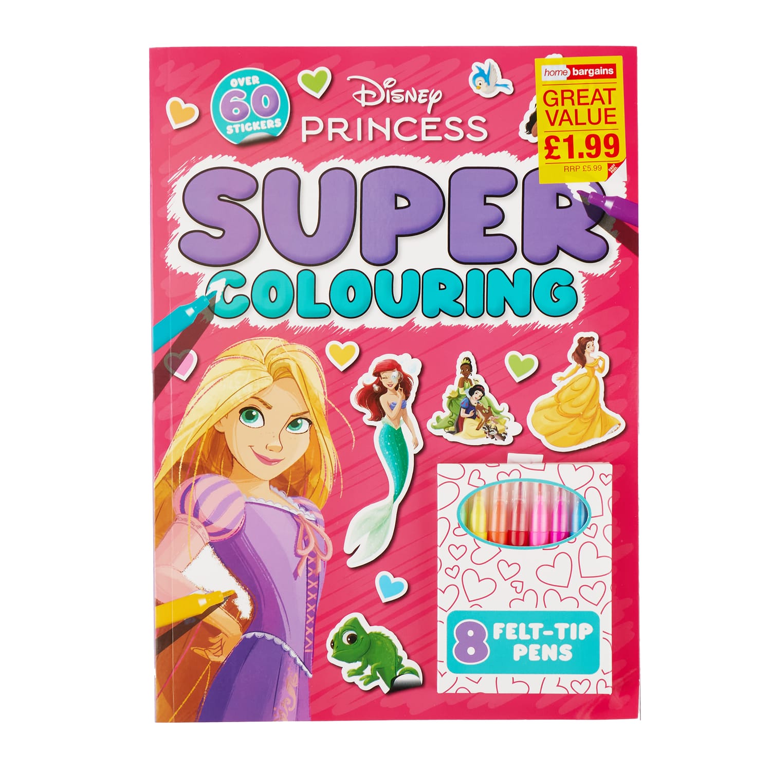 Disney Princess Super Colouring | Home Bargains