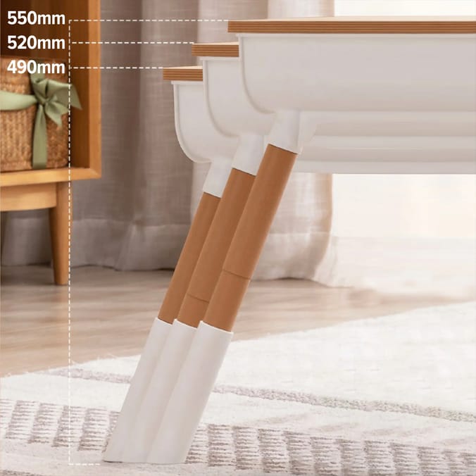 Kids Scandi Height Adjustable Table and Chair Set