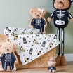 Hallow Scream Bear Print Throw