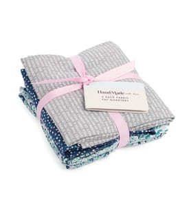 Hand Made With Love Fabric Fat Quarters 5 Pack - Geometric