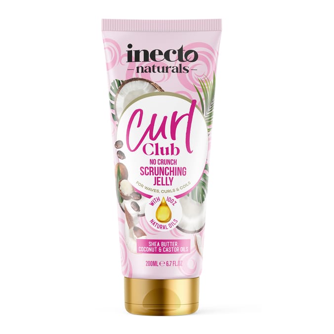 Inecto Naturals Curl Club No Crunch Scrunching Jelly 200ml
