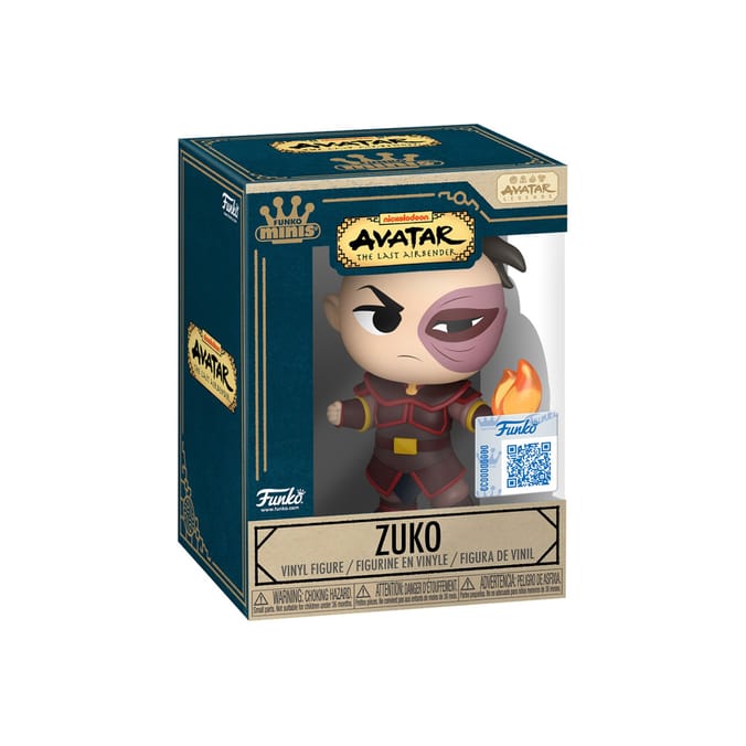 Funko Minis Avatar The Last Airbender Vinyl Figures - Zuko