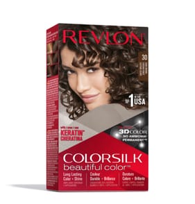 Revlon Colorsilk Permanent Hair Colour 30 Dark Brown