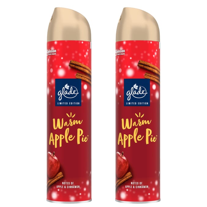 Glade Aerosol Room Spray 300ml - Warm Apple Pie