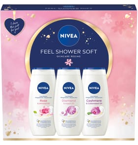 Nivea Feel Shower Soft Skincare Regime Gift Set 