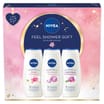 Nivea Feel Shower Soft Skincare Regime Gift Set 