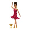 Barbie Ballroom Dancer Fashion Doll With Brown Styled Hair