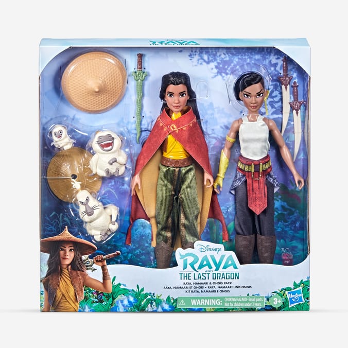 Disney Raya and the Last Dragon Pack - Raya, Namaari and Ongis