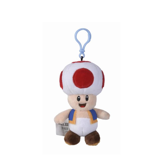 Super Mario Plush Key Chain - Todd