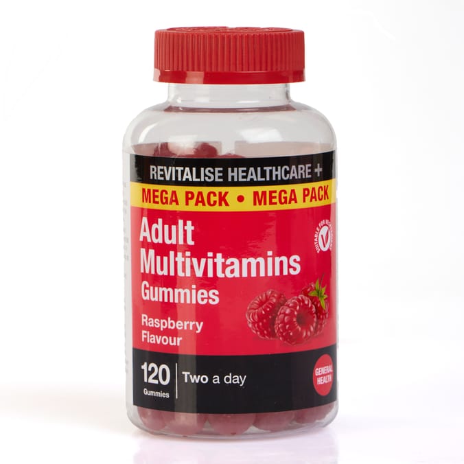 Revitalise Healthcare + Adult Vitamin Gummies 120s - Raspberry