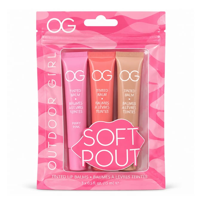 Outdoor Girl Soft Pout Trio
