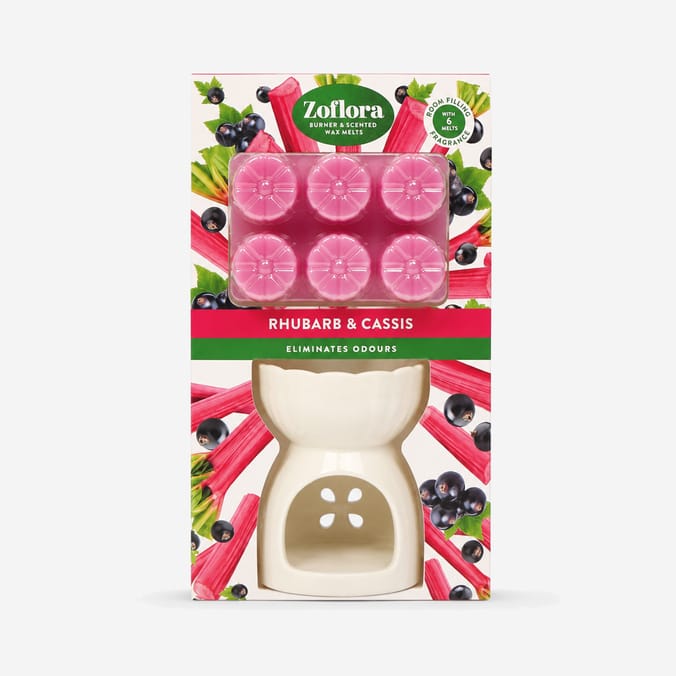 Zoflora Rhubarb & Cassis Burner & Wax Melts
