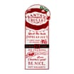 Winter Charm Metal Hanging Santa Rules Sign